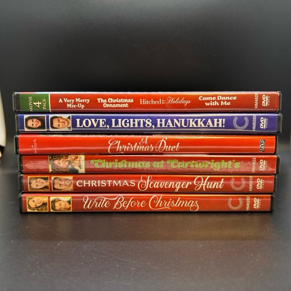 DVD Hallmark Christmas Hanukkah Lot Romance Cartwright's Scavenger Hunt Duet